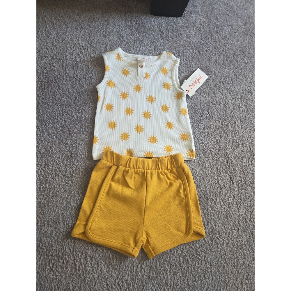 Cloud island baby boy set 6-9 mos